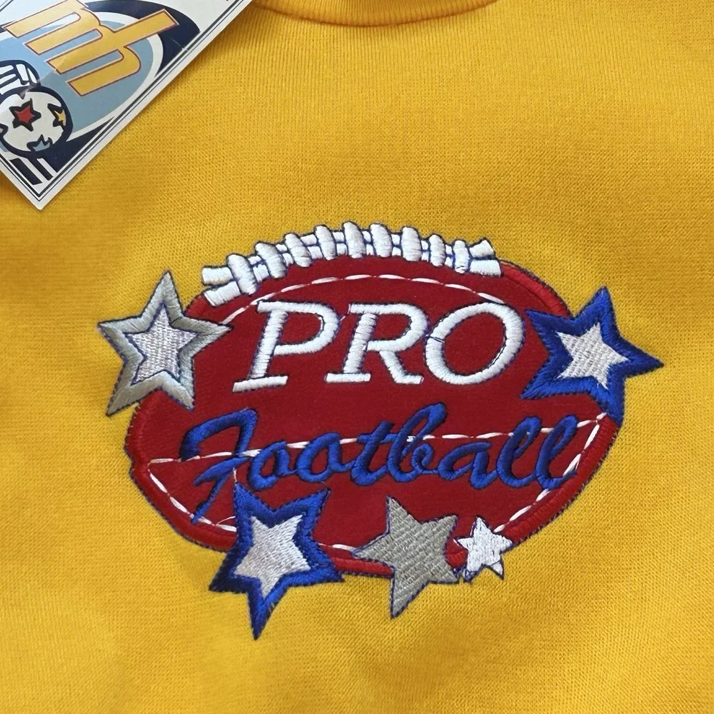 Vintage Mac Henry Infant Pullover Football Themed Sweatshirt New With Tags 6/9 M